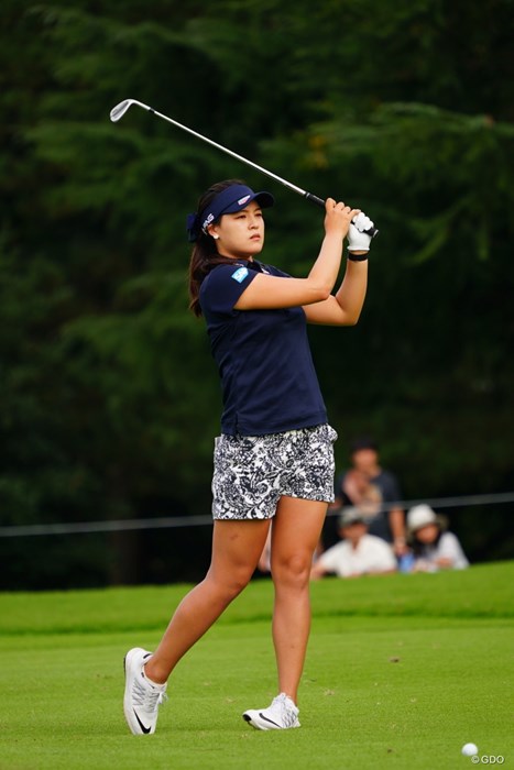 他のプロスポーツでも似合うね。 2017年 日本女子オープンゴルフ選手権競技 3日目 チョン・インジ