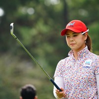 サングラスその位置中途半端じゃない？ 2017年 日本女子オープンゴルフ選手権競技 3日目 石川陽子