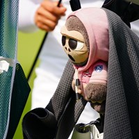 不気味なヘッドカバー発見。 2017年 日本女子オープンゴルフ選手権競技 最終日 チェ・ ヘジン