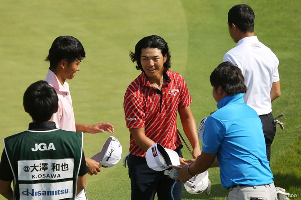 2017年 日本オープンゴルフ選手権競技 事前 石川遼 開幕前日の練習ラウンドはアマチュア勢とプレーした石川遼