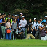 16番のロブショットはギャラリーを魅了しましたね。 2017年 日本オープンゴルフ選手権競技 初日 石川遼