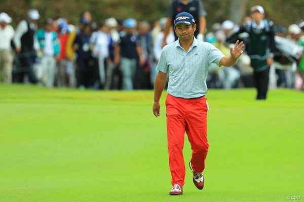 2017年 日本オープンゴルフ選手権競技 2日目 池田勇太 池田勇太が3打差の首位に浮上した