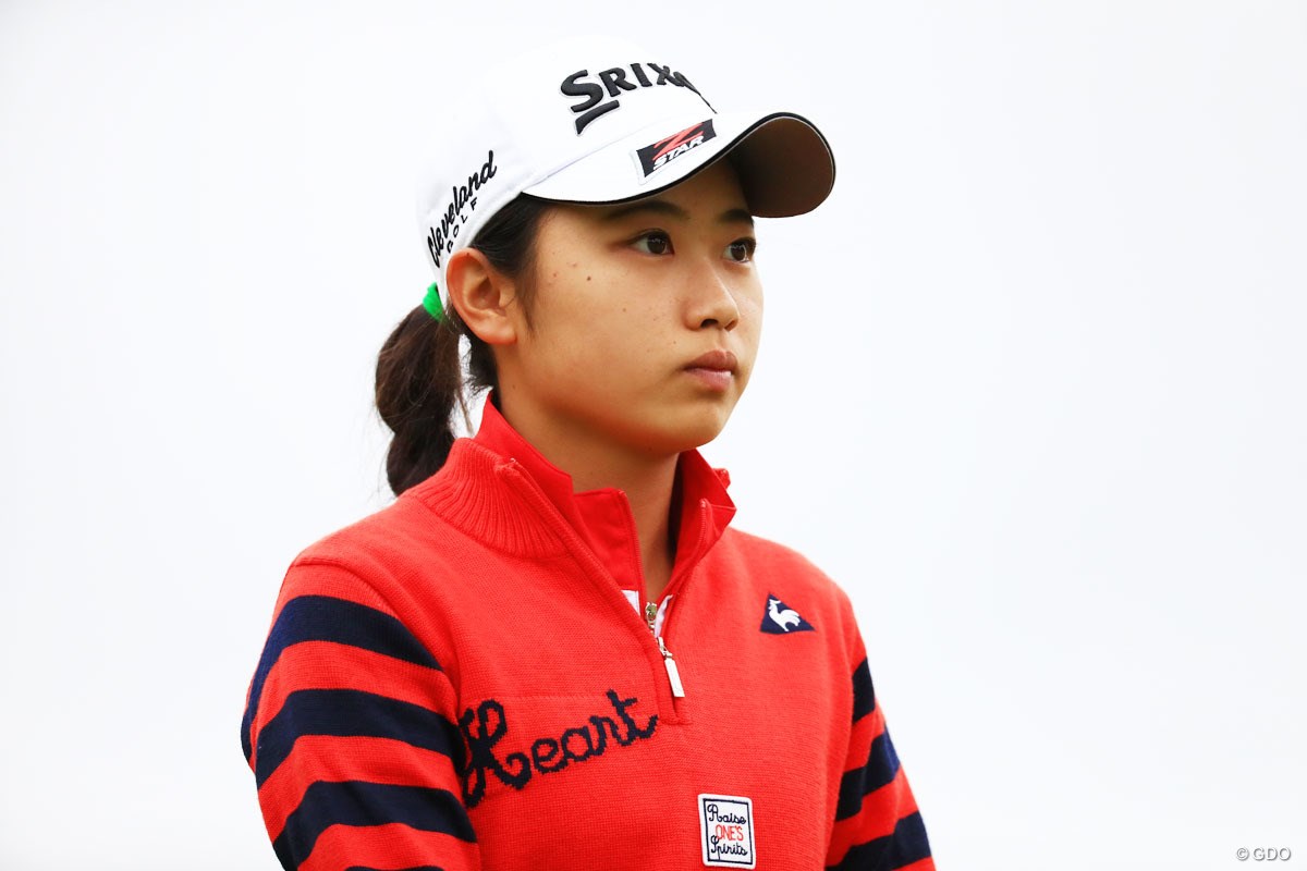 2017年 富士通レディース 初日 安田祐香