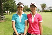 2007年 日本女子アマチュアゴルフ選手権 1日目 池内絵梨藻 池内真梨藻