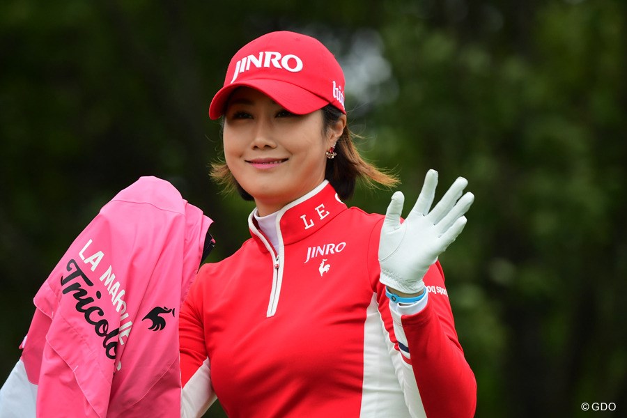 2017年 NOBUTA GROUP マスターズGCレディース 初日 キム・ハヌル