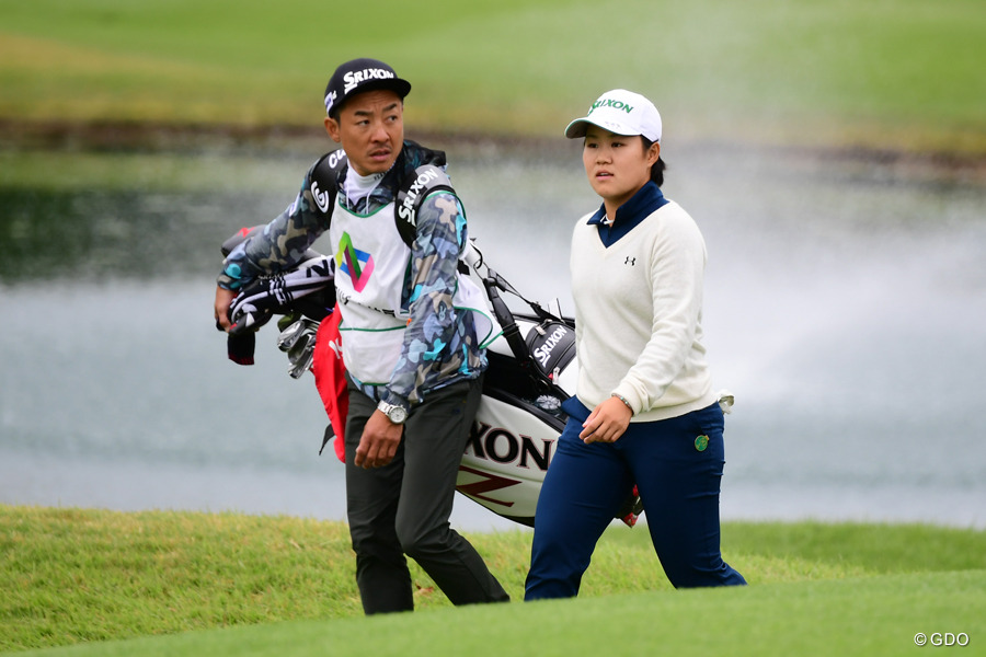 畑岡奈紗の勢い衰えず 今季3勝目に向けて首位発進
