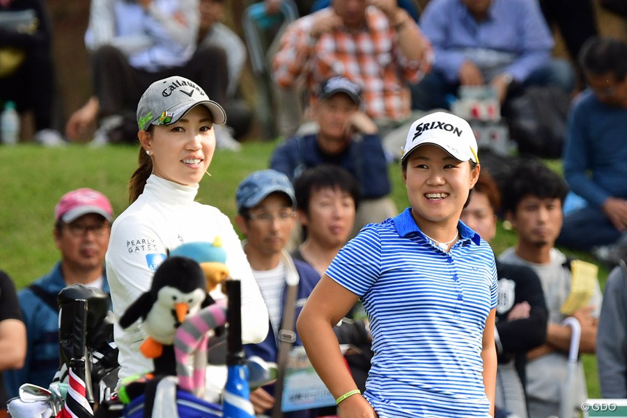 2017年 NOBUTA GROUP マスターズGCレディース 2日目 上田桃子、畑岡奈紗