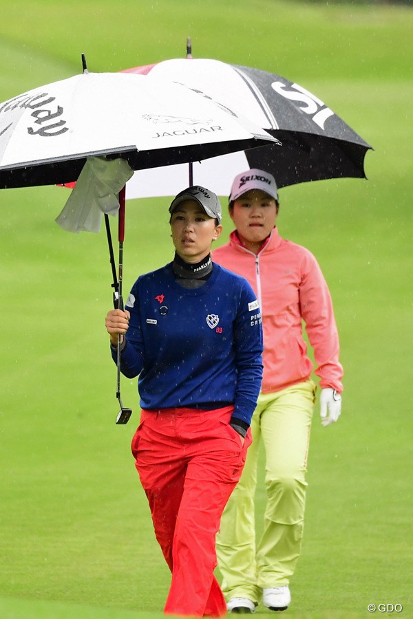 2017年 NOBUTA GROUP マスターズGCレディース 3日目 上田桃子、畑岡奈紗