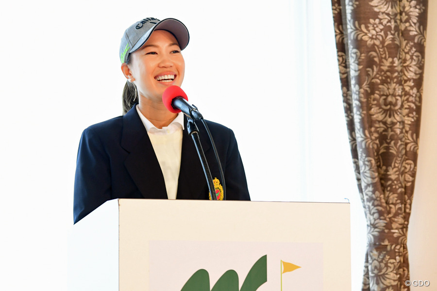 「気力」「度胸」 上田桃子を支える王貞治氏の言葉