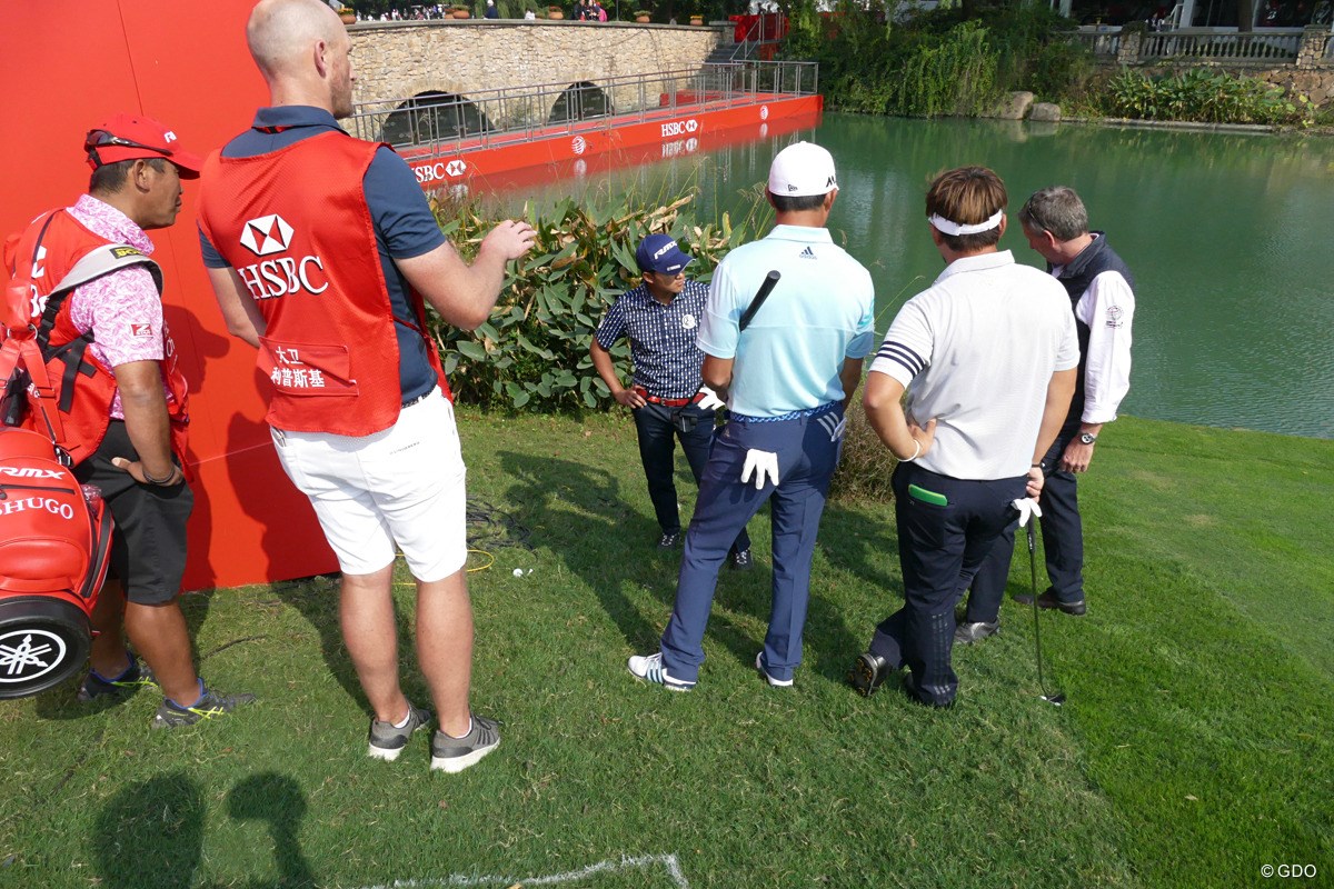 2018年 WGC HSBCチャンピオンズ 2日目 今平周吾