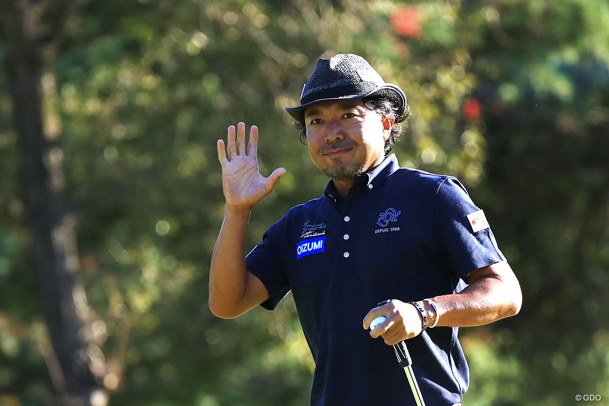 絶妙イーグルで47位→3位 片山晋呉が大会5勝目に前進