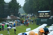 2017年 樋口久子 三菱電機レディスゴルフトーナメント 最終日 中断