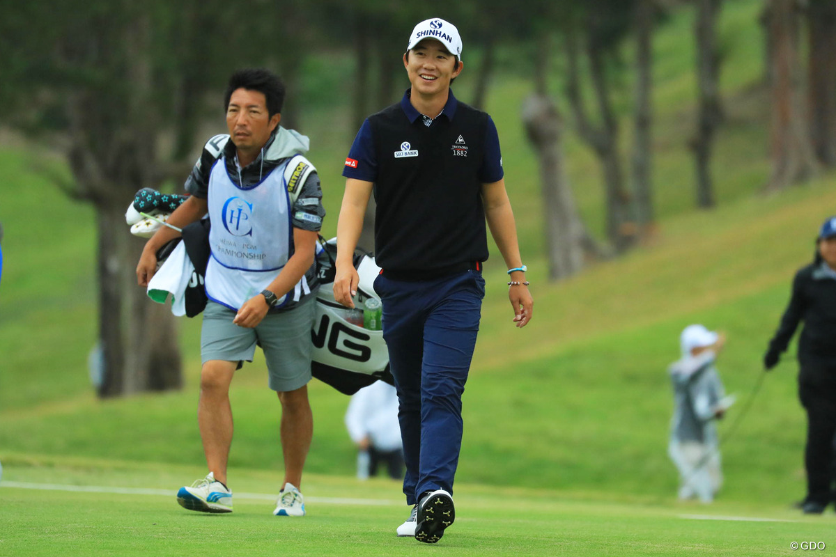 最大瞬間風速17.3m/s ただ一人アンダーパーのソン・ヨンハン「プレッシャーもない」