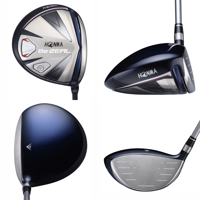 スリットの工夫で飛距離ロス軽減 本間ゴルフ『ビジール 535』｜GDO