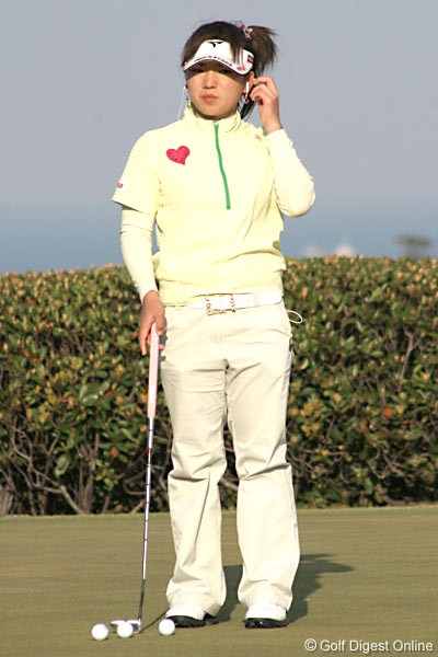 2007年 有村智恵 スポンサー契約を結ぶアコーディア主催の「アコーディア・ゴルフ レディス」で予選を突破した有村智恵