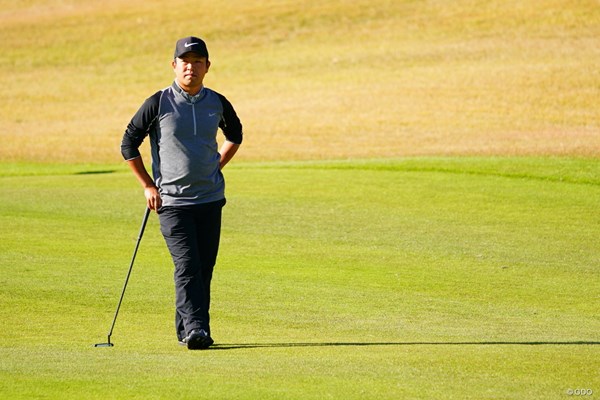 2017年 カシオワールドオープンゴルフトーナメント 初日 時松隆光 今季2勝目を狙う時松隆光は先輩プロに教わった技で好発進