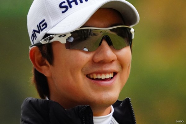 2017年 ゴルフ日本シリーズJTカップ 初日 ソン・ヨンハン その笑顔、そのエクボが武器。