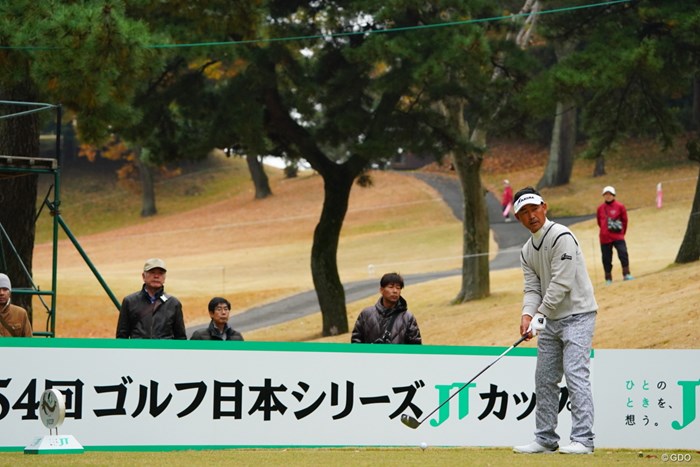 そうです。5年ぶりの日本シリーズなのです。 2017年 ゴルフ日本シリーズJTカップ 初日 久保谷健一