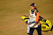 2017年 ゴルフ日本シリーズJTカップ 最終日 片岡のキャディ