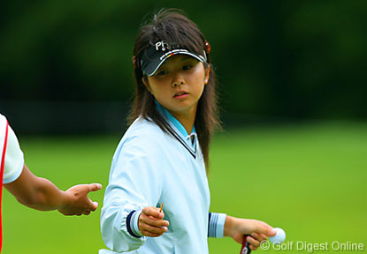 地元北海道でベストアマを狙う菊池絵理香。チョコレート狙いではないらしい！【国内女子ツアー LPGA】｜GDO ゴルフダイジェスト・オンライン