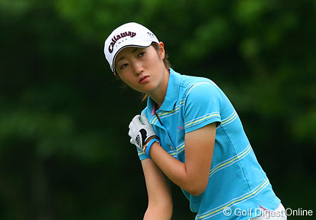 ビジュアルとは違い強気のゴルフをする飯島茜 海外で力を試したい 国内女子ツアー Lpga Gdo ゴルフダイジェスト オンライン