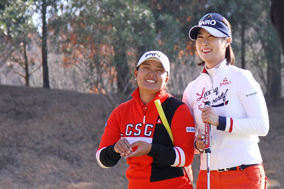 2017年 Hitachi 3Tours Championship 最終日 鈴木愛＆キム・ハヌル