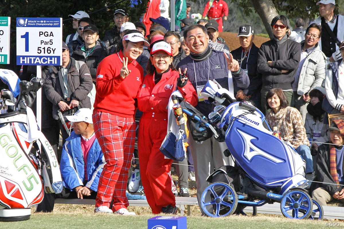 2017年 Hitachi 3Tours Championship 最終日 川岸史果
