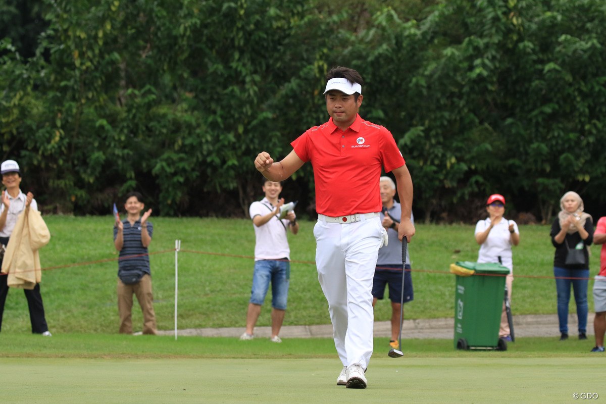 2018年 ユーラシアカップ 最終日 池田勇太