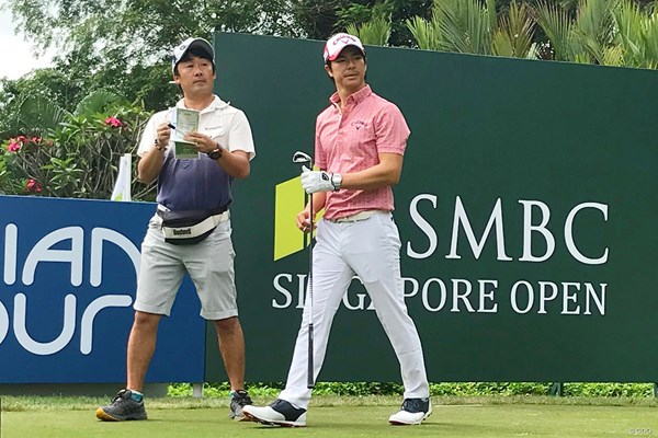 2018年 SMBCシンガポールオープン 事前 石川遼 石川遼は開幕3日前に練習ラウンドを開始した