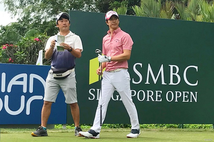 石川遼は開幕3日前に練習ラウンドを開始した 2018年 SMBCシンガポールオープン 事前 石川遼