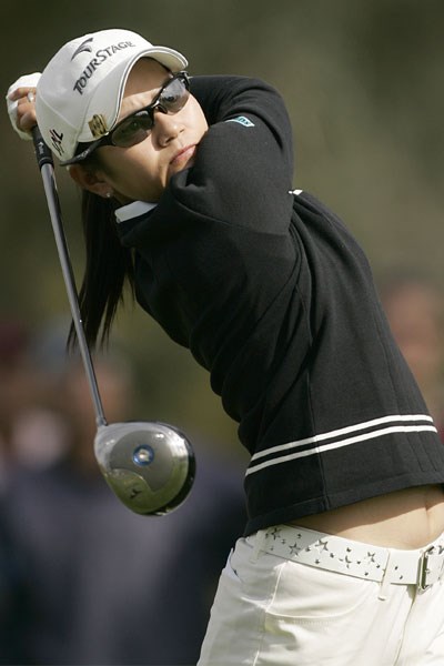 2006年 LPGA武富士クラシック 初日 宮里藍 ショットの調子が上がり好スタートを切った宮里藍