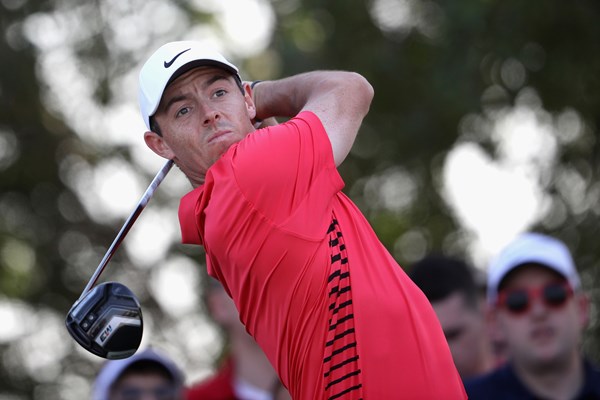 2018年 アブダビHSBCゴルフ選手権 3日目 ロリー・マキロイ 今季初出場のR.マキロイ。首位と1打差に迫って最終日に進んだ (Francois Nel/Getty Images)
