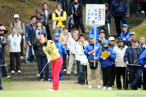 2009年 大王製紙エリエールレディス初日  上田桃子