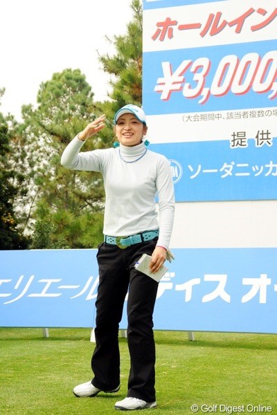2009年 大王製紙エリエールレディス初日  宅島美香