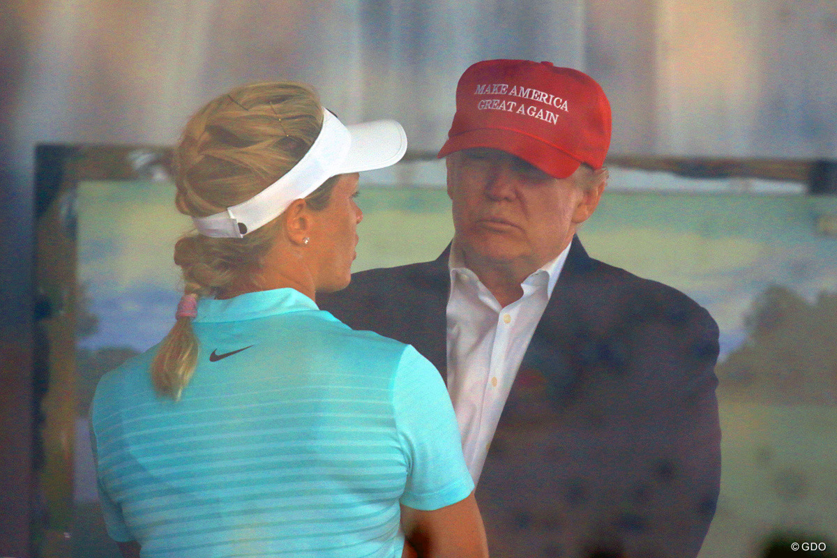 トランプ氏は「ひどいズル」 女子ゴルファー発言はフェイクニュース！？