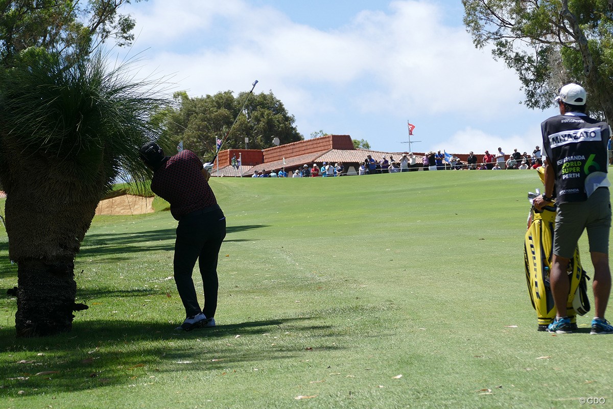 2018年 ISPS HANDA ワールドスーパー6パース 2日目 宮里優作