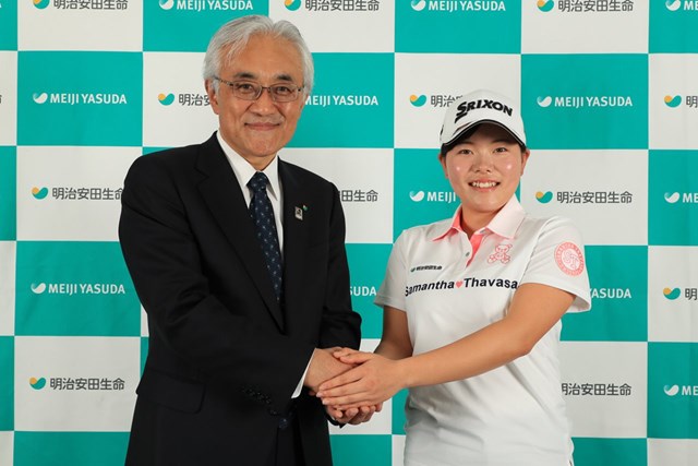 勝みなみが明治安田生命と所属契約 国内女子ツアー Lpga Gdo ゴルフダイジェスト オンライン