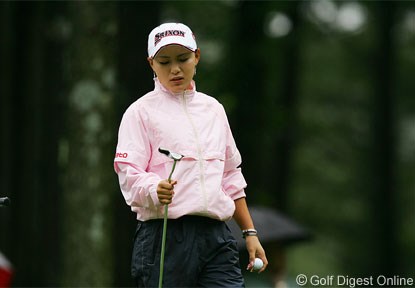 2006年 日本女子プロゴルフ選手権大会コニカミノルタ杯 最終日 横峯さくら パッティングでまたひとつポイントを発見！「次のメジャーに期待」