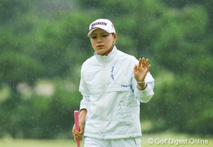 2006年 日本女子オープンゴルフ選手権競技 最終日 横峯さくら 最終日に「81」を叩き順位を大きく下げた横峯さくら