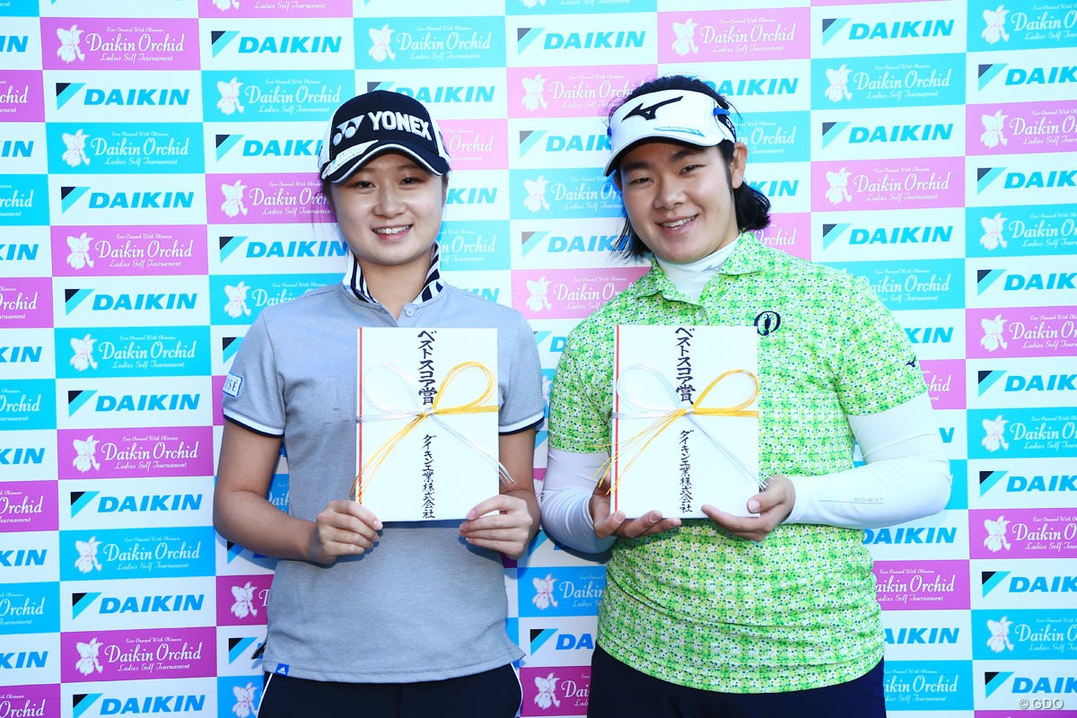 2018年 ダイキンオーキッドレディスゴルフトーナメント 初日 川岸史果 森田遥