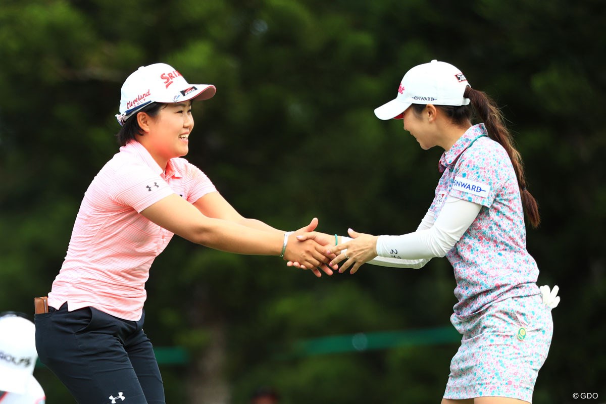 2018年 ダイキンオーキッドレディスゴルフトーナメント 最終日 畑岡奈紗 菊地絵理香