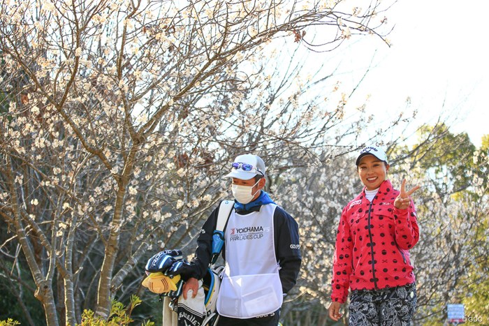 桜が綺麗なこの場所 2018年 ヨコハマタイヤゴルフトーナメント PRGRレディスカップ 2日目 竹内美雪