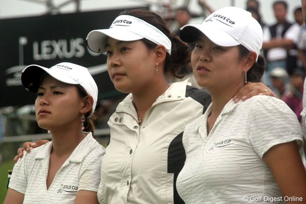2006年 レクサスカップ 最終日 横峯さくら