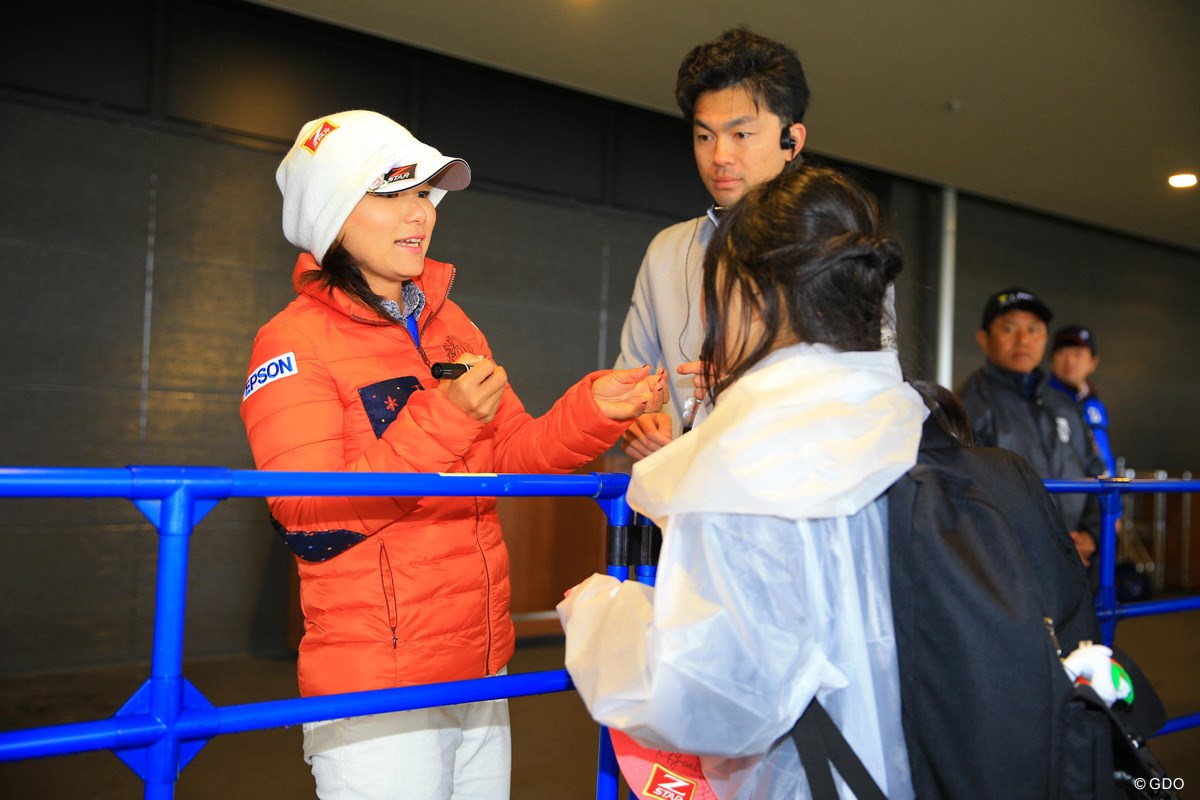 2018年 Tポイントレディス ゴルフトーナメント 初日 横峯さくら