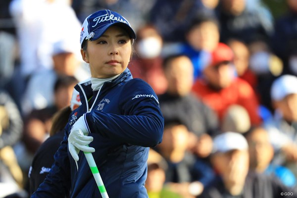 2018年 Tポイントレディス ゴルフトーナメント 2日目 菊地絵里香 ディフェンディングチャンピオンがまさかの予選落ちに。