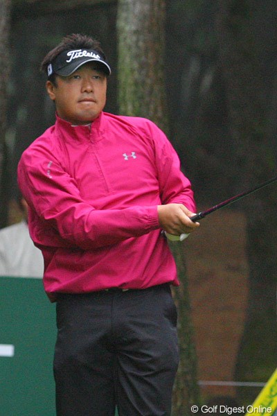 2009年 ダンロップフェニックストーナメント最終日 丸山大輔 雨がひどくなった後半に耐えるゴルフで7位タイに食い込んだ丸山大輔