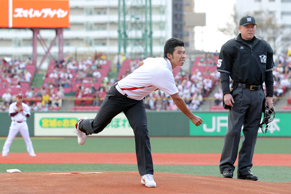松山英樹が仙台で始球式へ 14日の楽天－西武戦