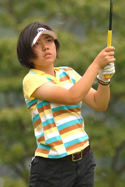 2006年 日本女子アマチュアゴルフ選手権 3日目 宮里美香 2年ぶり2度目のタイトルを狙う宮里美香（写真提供／日本ゴルフ協会）