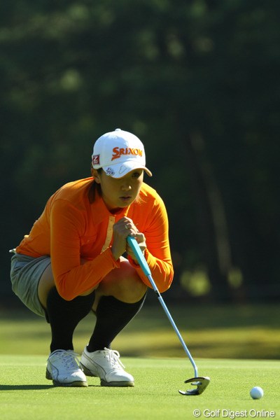 LPGAツアーチャンピオンシップリコーカップ初日／古閑美保
