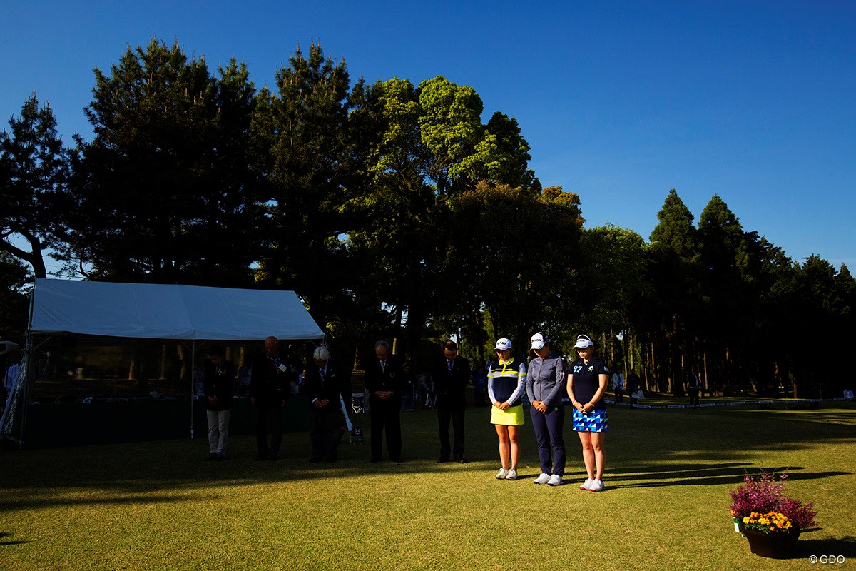 2018年 KKT杯バンテリンレディスオープン 初日 岡山絵里、永井花奈、青山加織